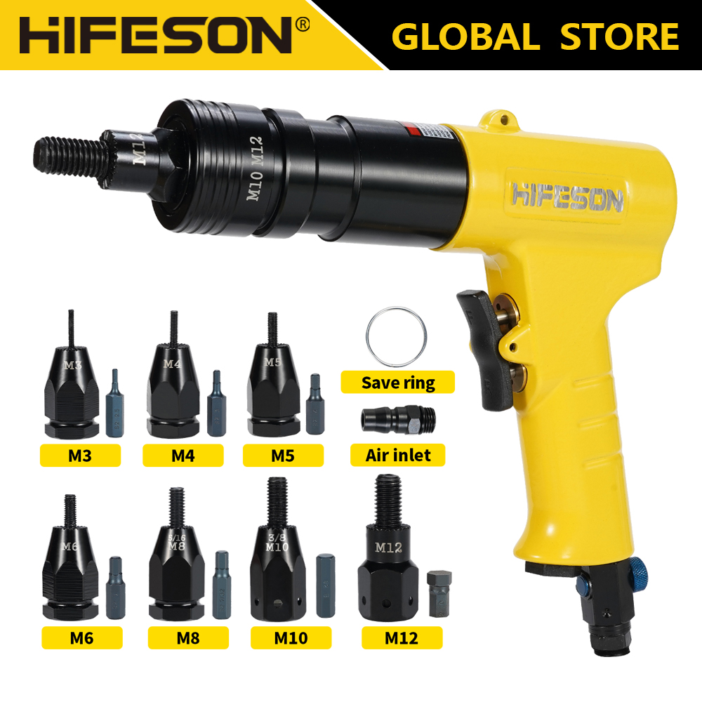 Rivet Setter Tool - Pneumatic Air Rivet Nut Guns Insert