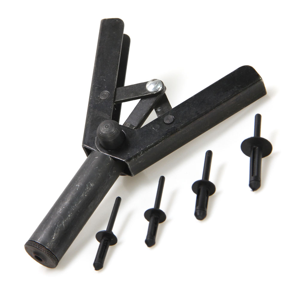 Rivet Setter Tool - Plastic Rivet Gun 7 Inch Poly