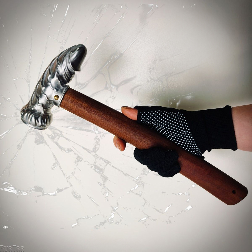 Leatherwork Mallet - Creative Funny Stainless Steel Cock Hammer