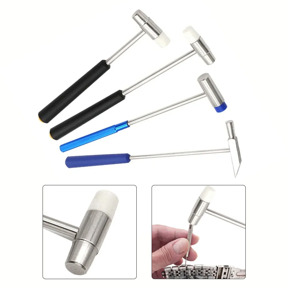 Leatherwork Mallet - 1pc Mini Hammer Repair Tool Metal