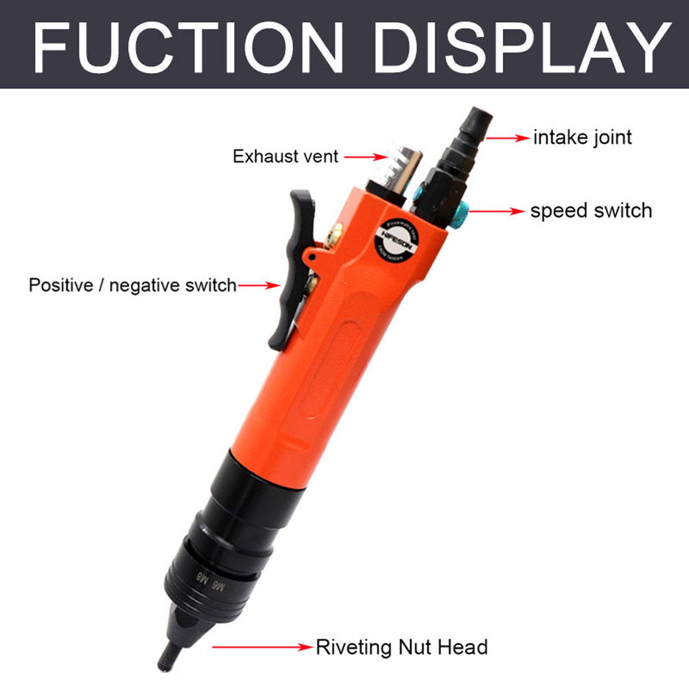 HIFESON Pneumatic Air Rivet Nu - Rivet Setter Tool review and price