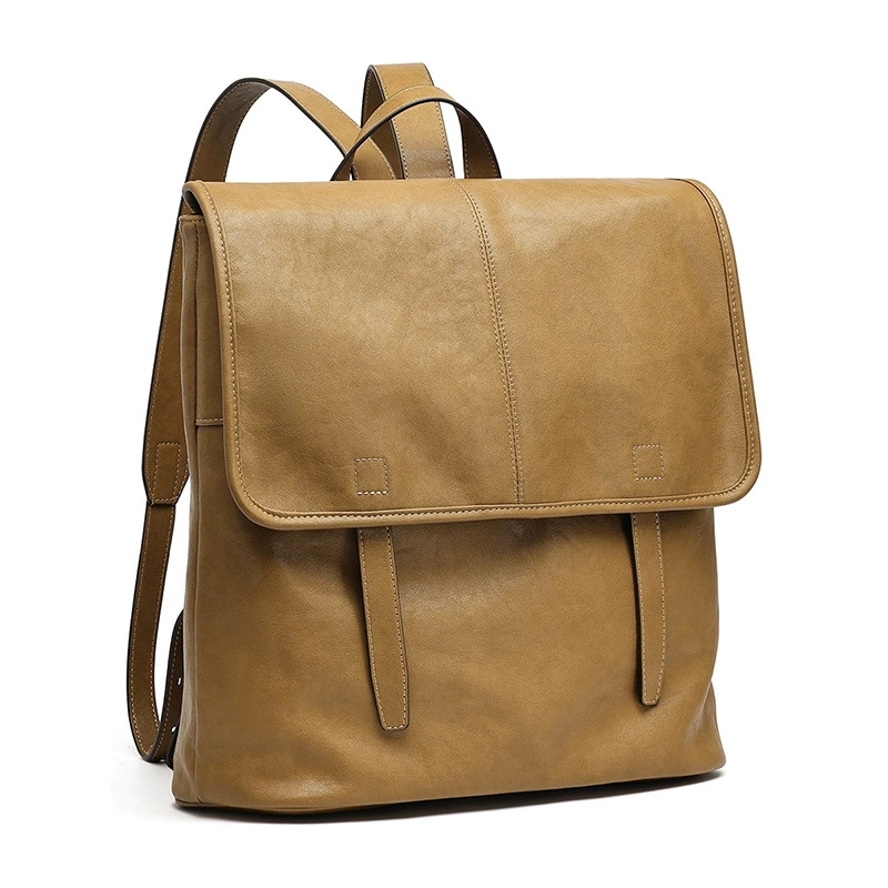 2026 New Leather Vertical Doub - Leatherwork Bag review and price