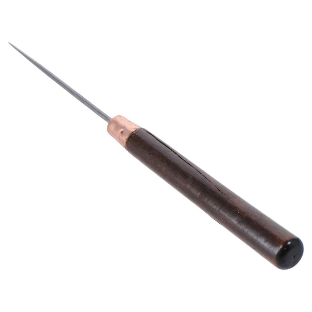 3Pcs Wooden Handle Scratch Awl - Leatherwork Punching Tool review and price