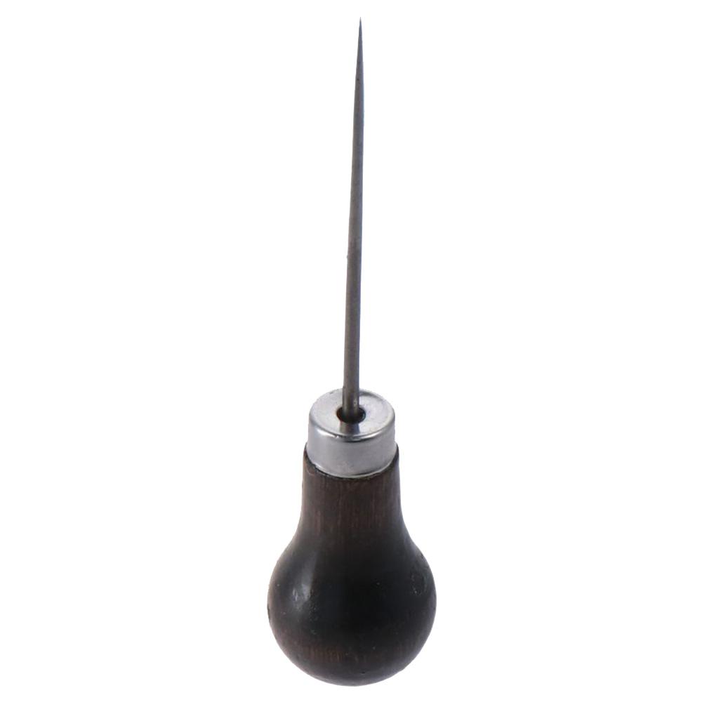 3Pcs Wooden Handle Scratch Awl - Leatherwork Punching Tool review and price
