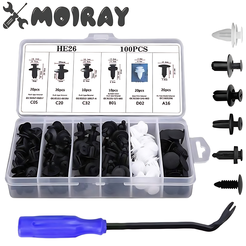 Car Plastic Retainer Clips Aut - Rivet Setter Tool review and price