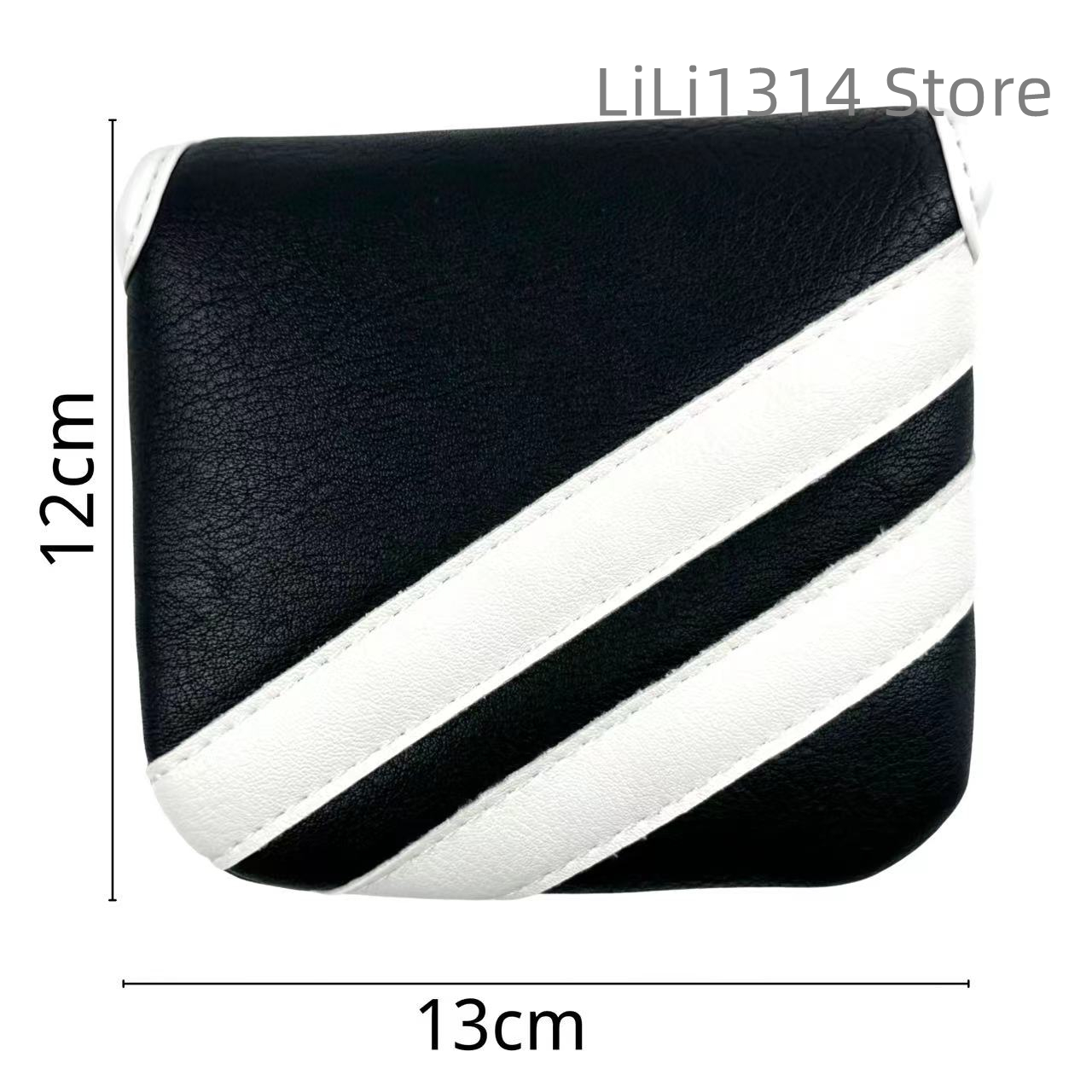 Golf Stripe Putter Cover Class - Leatherwork Mallet review and price