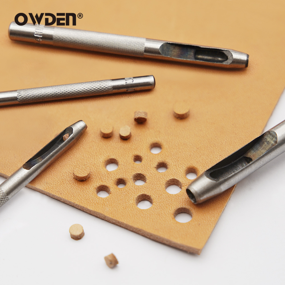 6pcs Leather Hole Punching Too - Rivet Setter Tool review and price