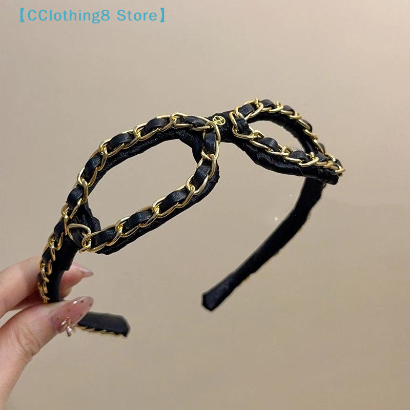 Vintage Chain Leather Headband - Leatherwork Rings review and price