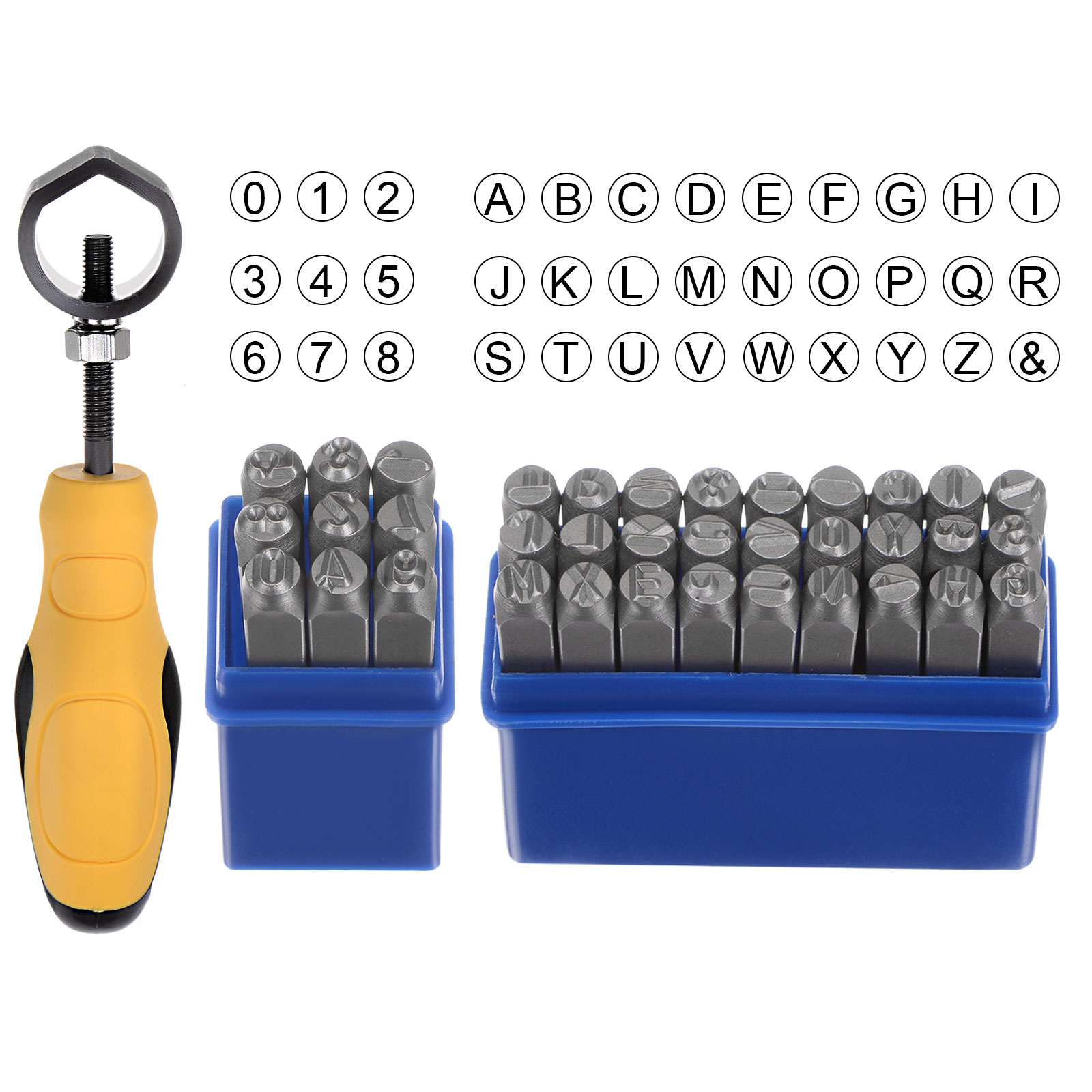 Metal Stamping Kit 6mm 10mm 12 - Leatherwork Punching Tool review and price