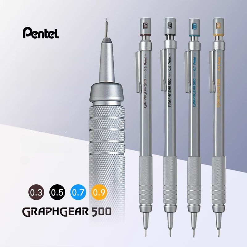 1pc Pentel Graphgear 500 Draft - Pentel Pen Energel review and price