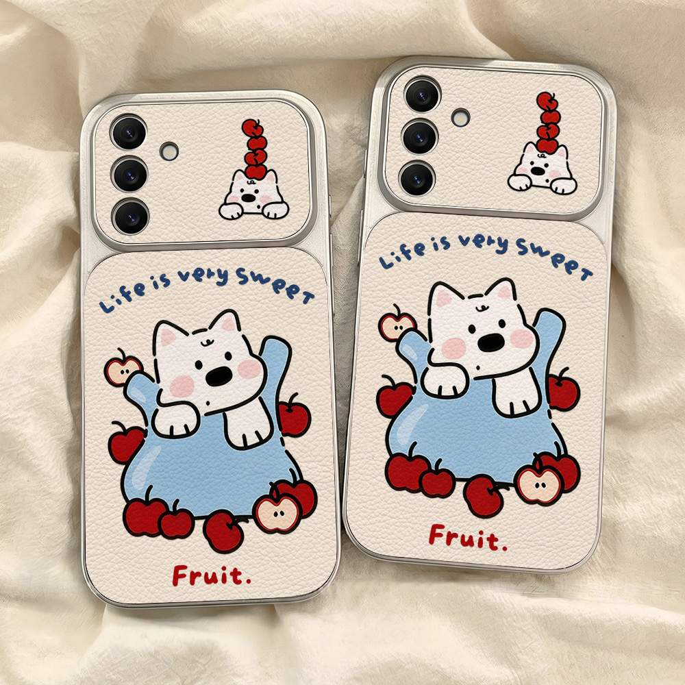 Cute Cartoon Dog Lanyard Phone - Leatherwork Drawing review and price