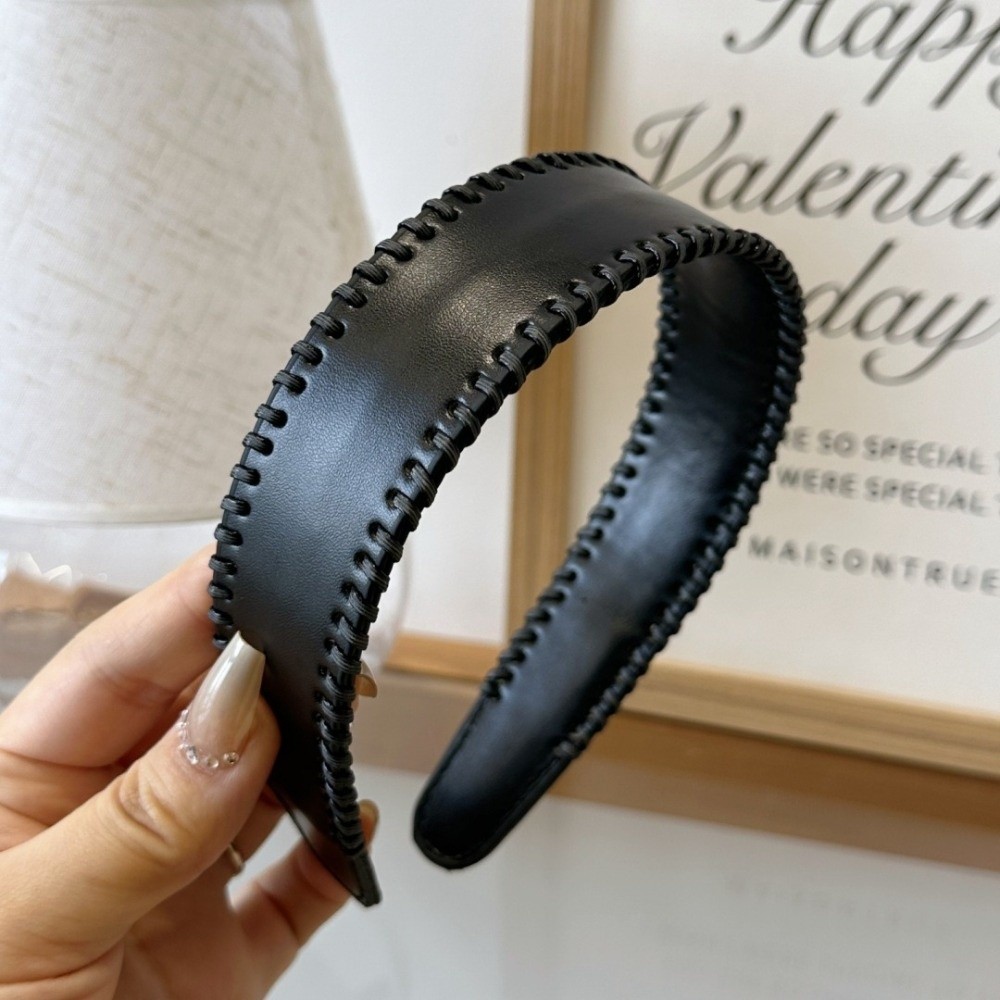 Temperament Solid Color Leathe - Leatherwork Rings review and price