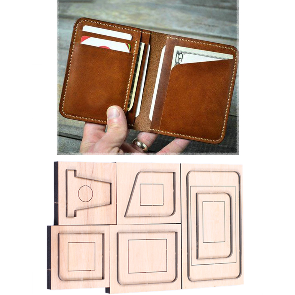 DIY leather craft simple card  - Leatherwork Punching Tool review and price