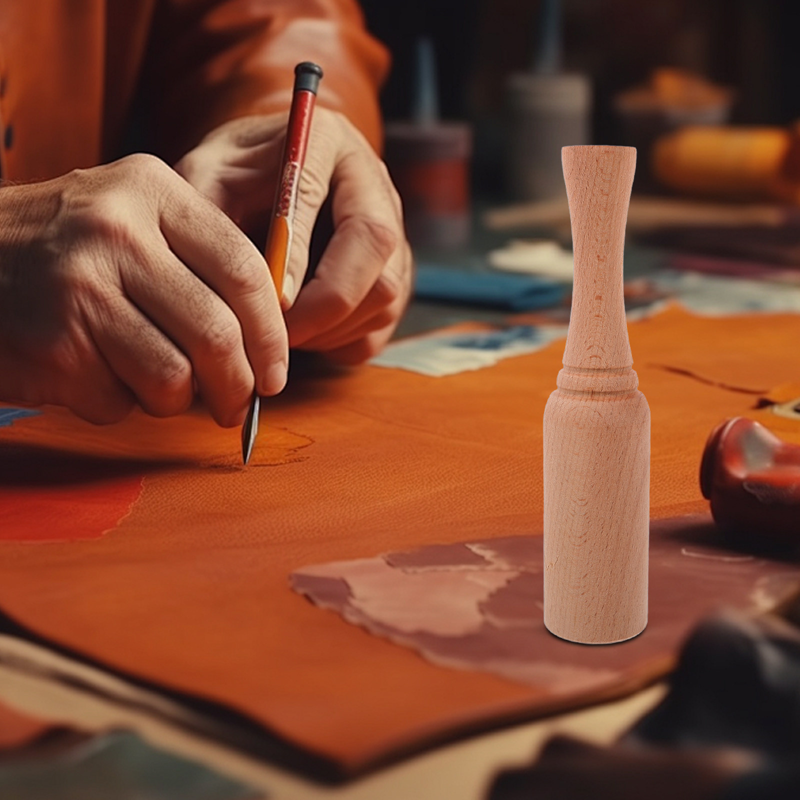 Compact Lightweight Wooden Ham - Leatherwork Mallet review and price