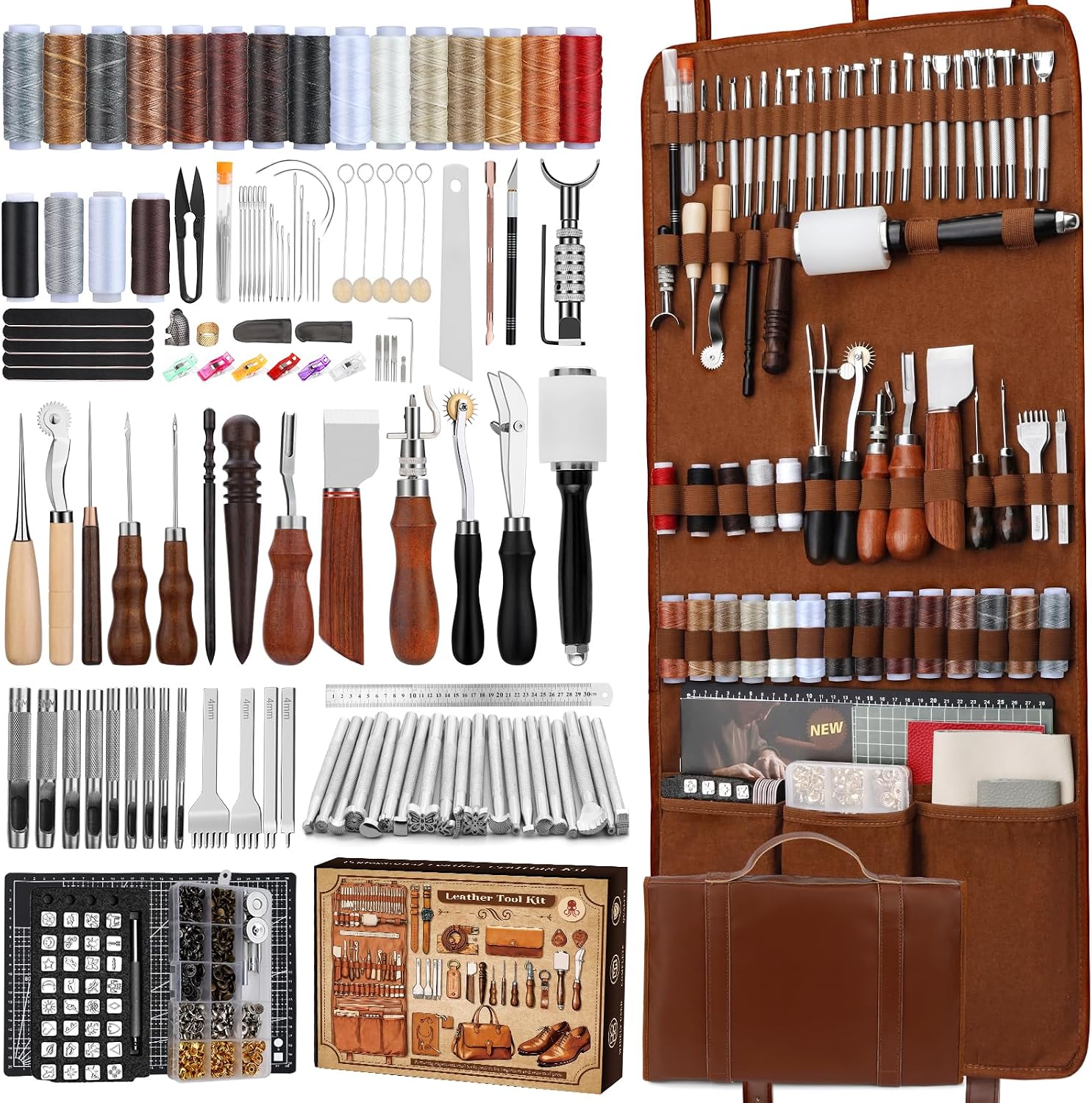 Leather Working Kit, Leather W - Leatherwork Bag review and price