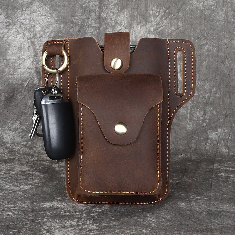 New model Men's leather wallet - Leatherwork Bag review and price
