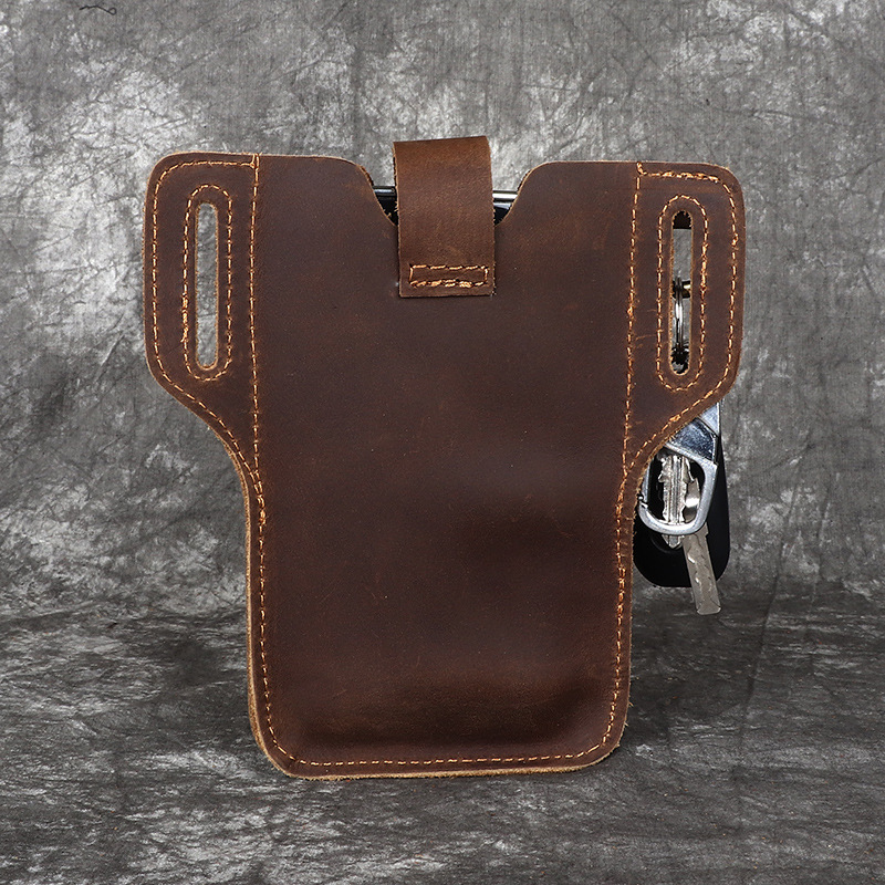 New model Men's leather wallet - Leatherwork Bag review and price