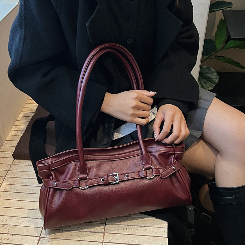 LEFTSIDE 2025New Women's Red L - Leatherwork Ideas review and price