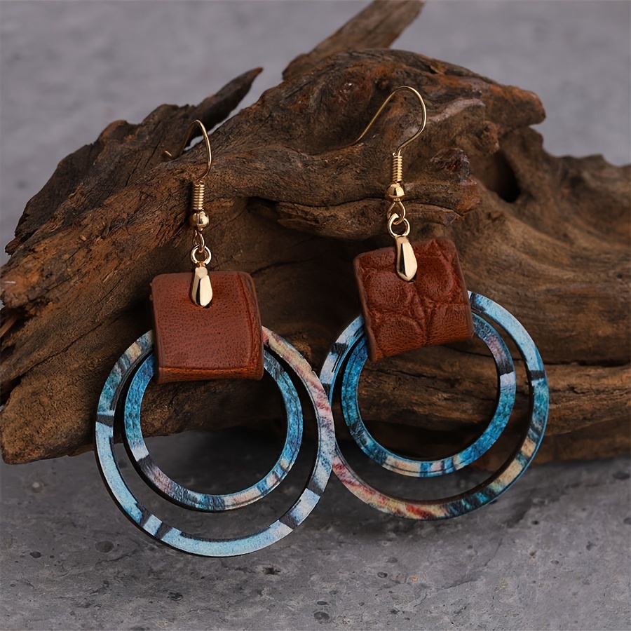 2026 New Bohemian Leather Doub - Leatherwork Rings review and price