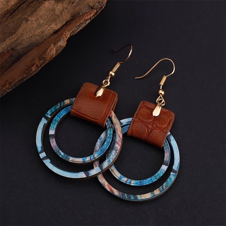 2026 New Bohemian Leather Doub - Leatherwork Rings review and price